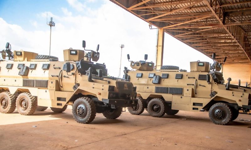 بوركينا فاسو تعزز دفاعاتها بمركبات Buffalo E10 (Temsah-2) MRAP مصرية الصنع 20240129_103503-scaled