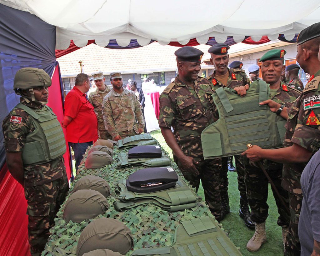 Kenya Receives Nearly $1.4 Million in Protective Equipment for Terror Fight