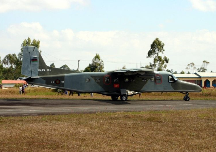 Malawi Dornier 228 aircraft