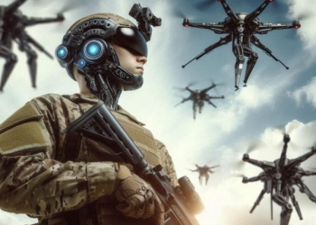 Artificial Intelligence (AI) use in the military.