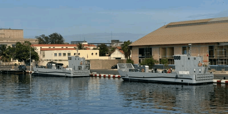 Senegalese Navy 24 meters landing craft from Israel Shipyard "Fodiouth" and "Yoff".