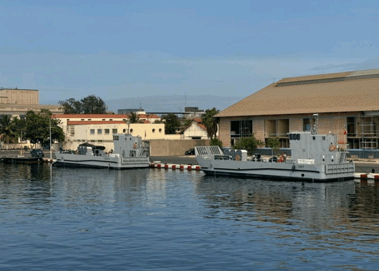 Senegalese Navy 24 meters landing craft from Israel Shipyard "Fodiouth" and "Yoff".