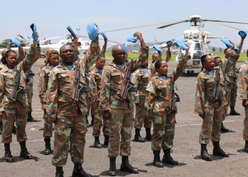 South African peacekeepers