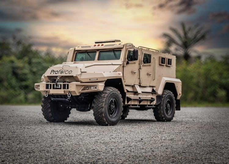 proforce pf hulk armoured vehicle