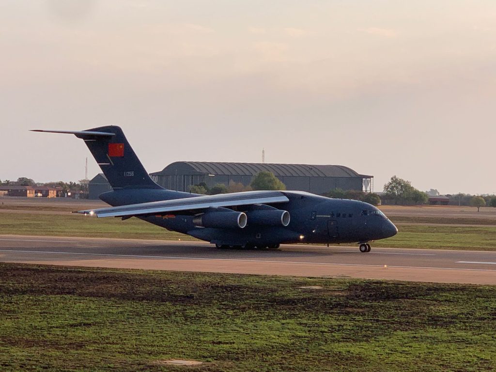 Y-20 transport aircraft