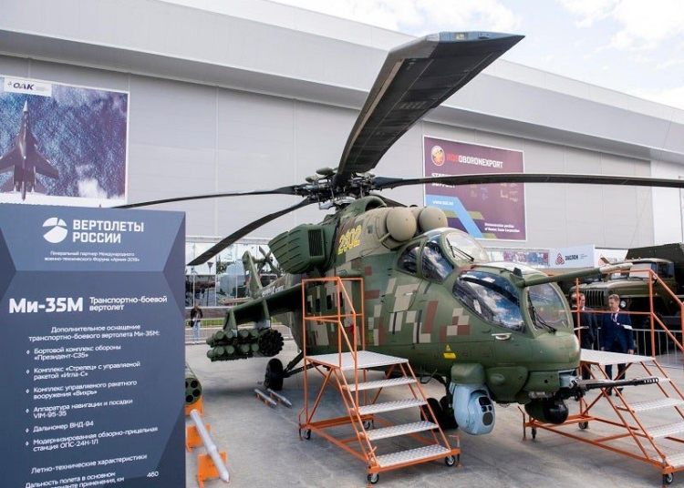 Mi-35M attack helicopter