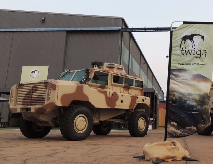 Twiga Nkwe 4x4 armoured vehicle