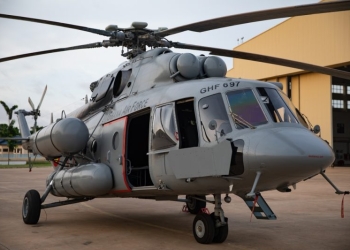 Ghana air force mi-17 helicopter