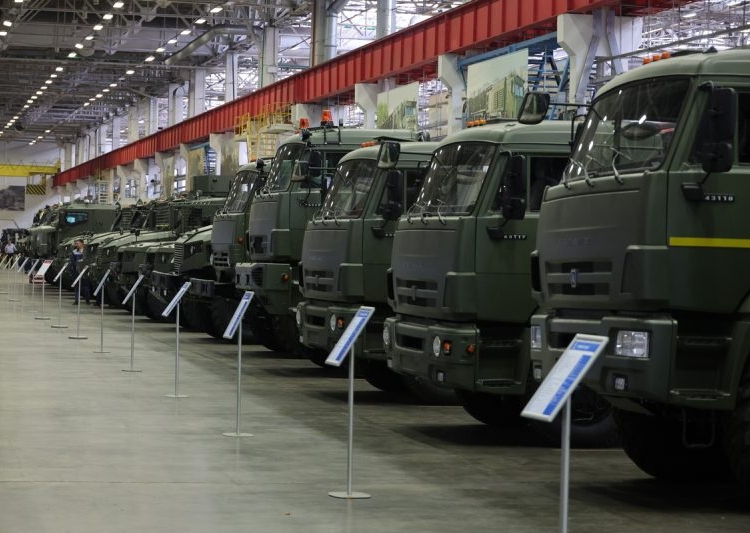 KamAZ trucks inside Tatarstan military-industrial complex - 5, July 2023