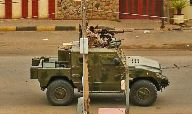 The Galix system on APCs in Sudan (Amnesty International)