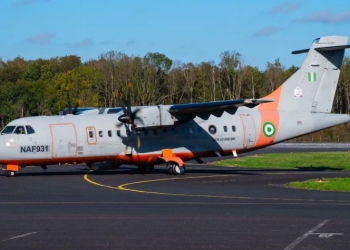 Nigerian Air Force atr-42 Isr aircraft