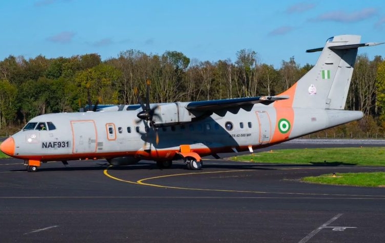 Nigerian Air Force atr-42 Isr aircraft